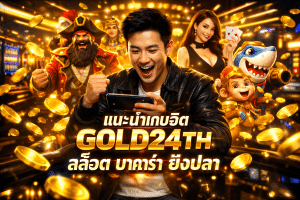 แนะนำเกมฮิต GOLD24TH สล็อต บาคาร่า ยิงปลา